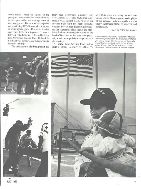 My best day in the US Navy. Operation Boat People (OC)