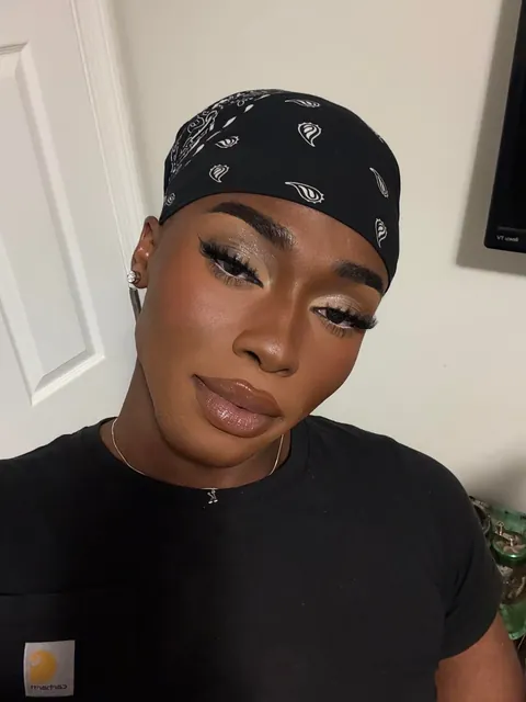 Bad hair day but good face day