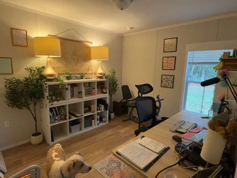 A cozy work-in-progress