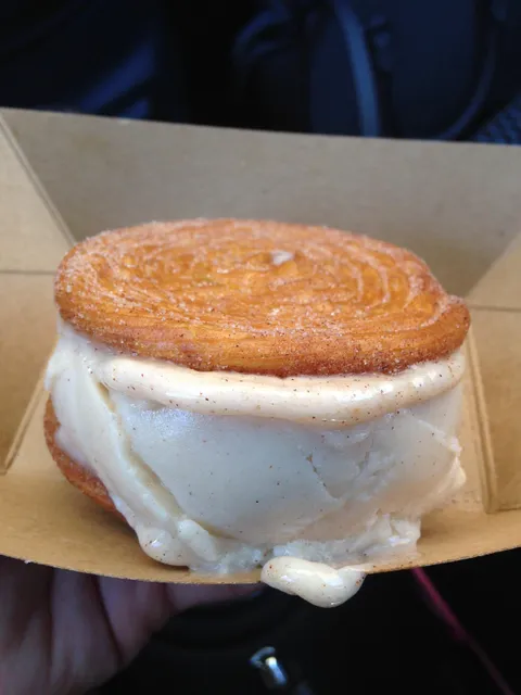 Churro horchata icecream sandwich from LA