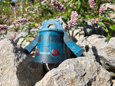 Made My Friend a Bronzong [OC]