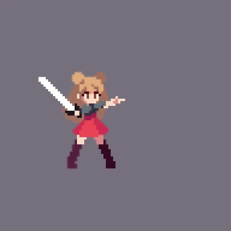 My First Sword Animation