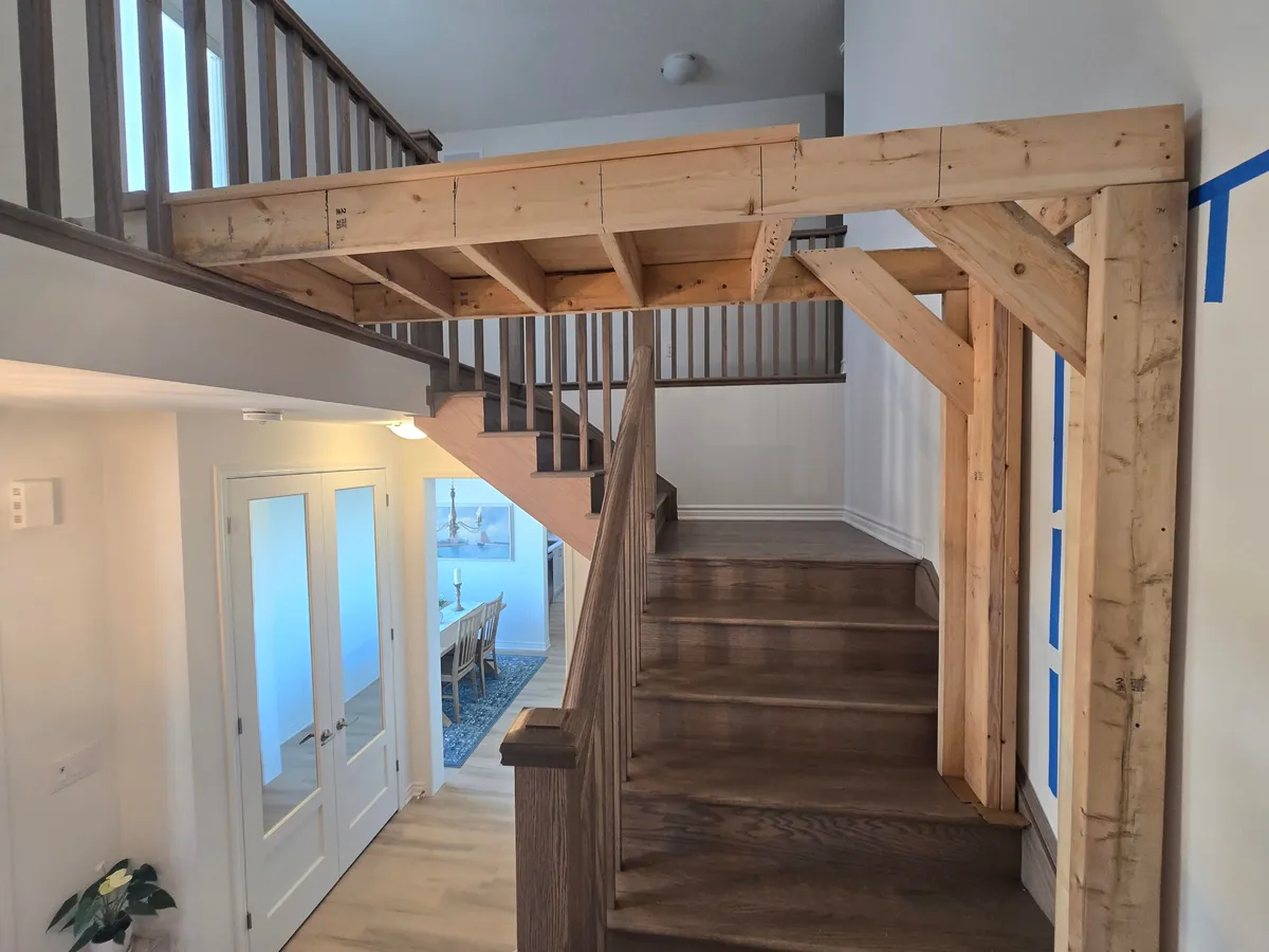 So I ended up building a platform to reach that pesky light fixture