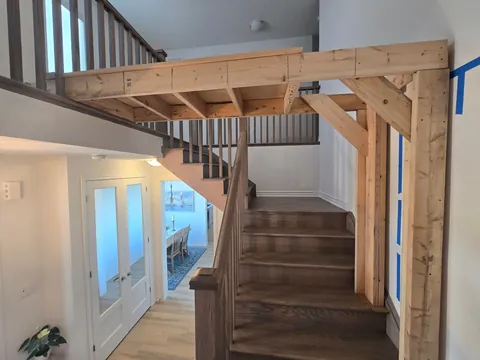 So I ended up building a platform to reach that pesky light fixture