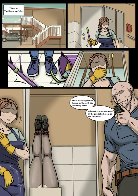 Raped and drowned + What happens to a drowned girl in the morgue