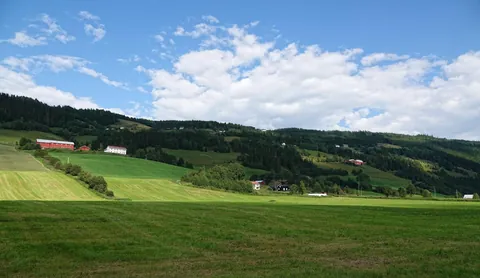 Jotunheim is a real place in Norway, and this week I went there on a road trip. [OC]