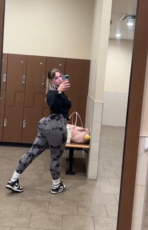 Gym selfie