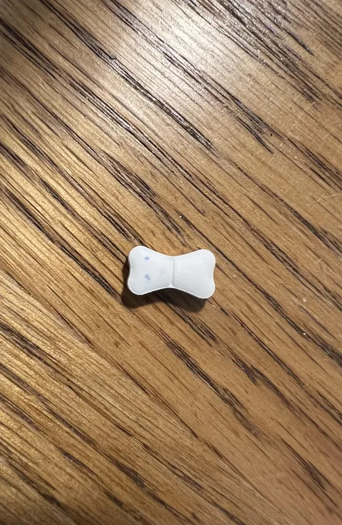My new medication is shaped like a bone