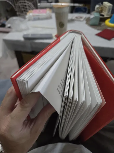 Bought a book that you need scissors to read