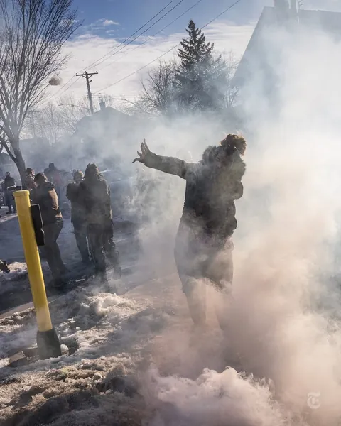 Street scenes, protests, crowds, buildings, moments in public space[OC]