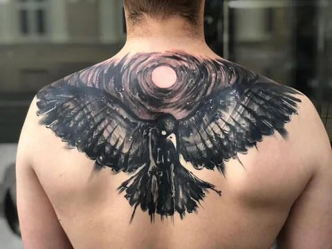 Got one of Brian Serway's paintings as a tattoo (with his permission): Done by Biex at Timeless Tattoo studio in Oslo, Norway
