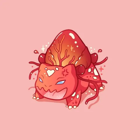 Some horror themed bulbasaurs I designed