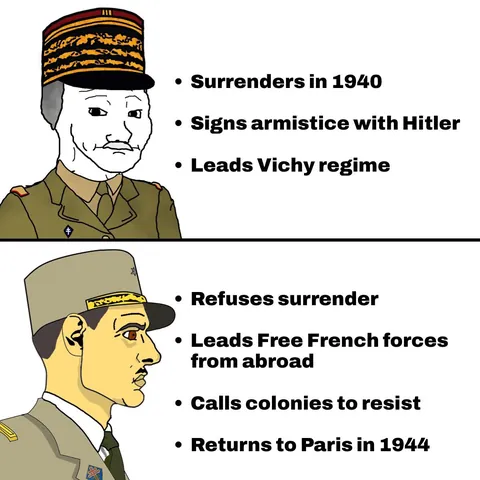 From defeat to liberation