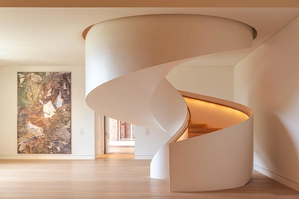 Staircase at the Kunstpalast museum in Düsseldorf