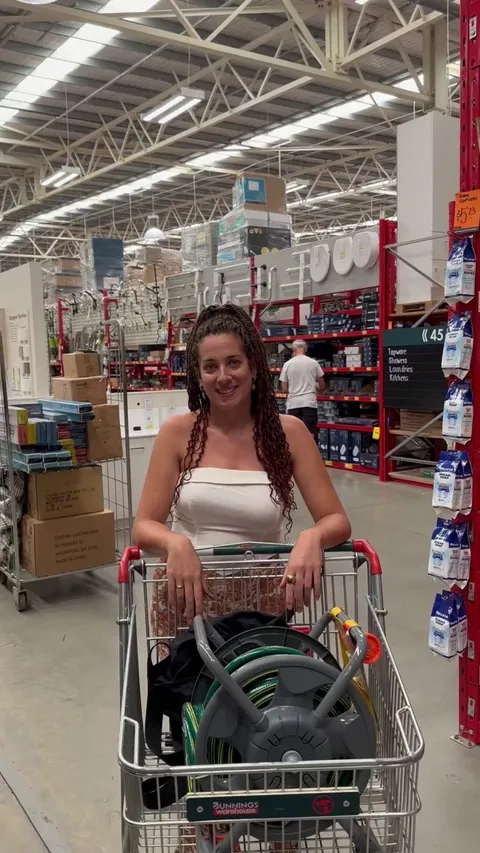 Waiting for a hot tradie in the hardware store