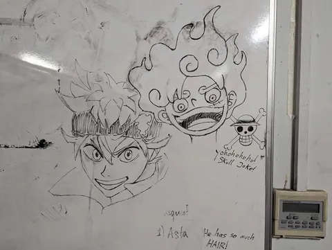 There's a disused whiteboard at work that I've been taking advantage of during my breaks [Multiple Shows]