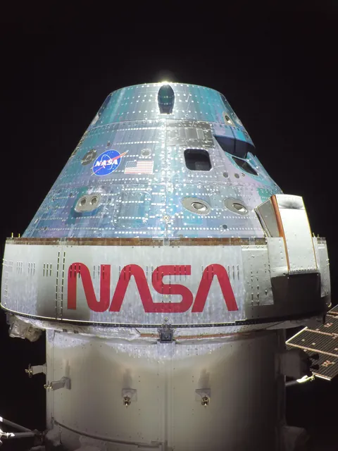 NASA's Orion Artemis II selfie in Space
