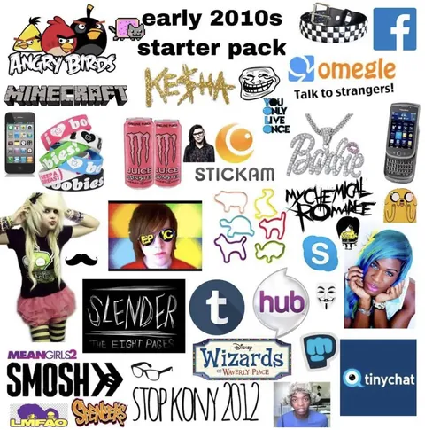 Early 2010s starter pack