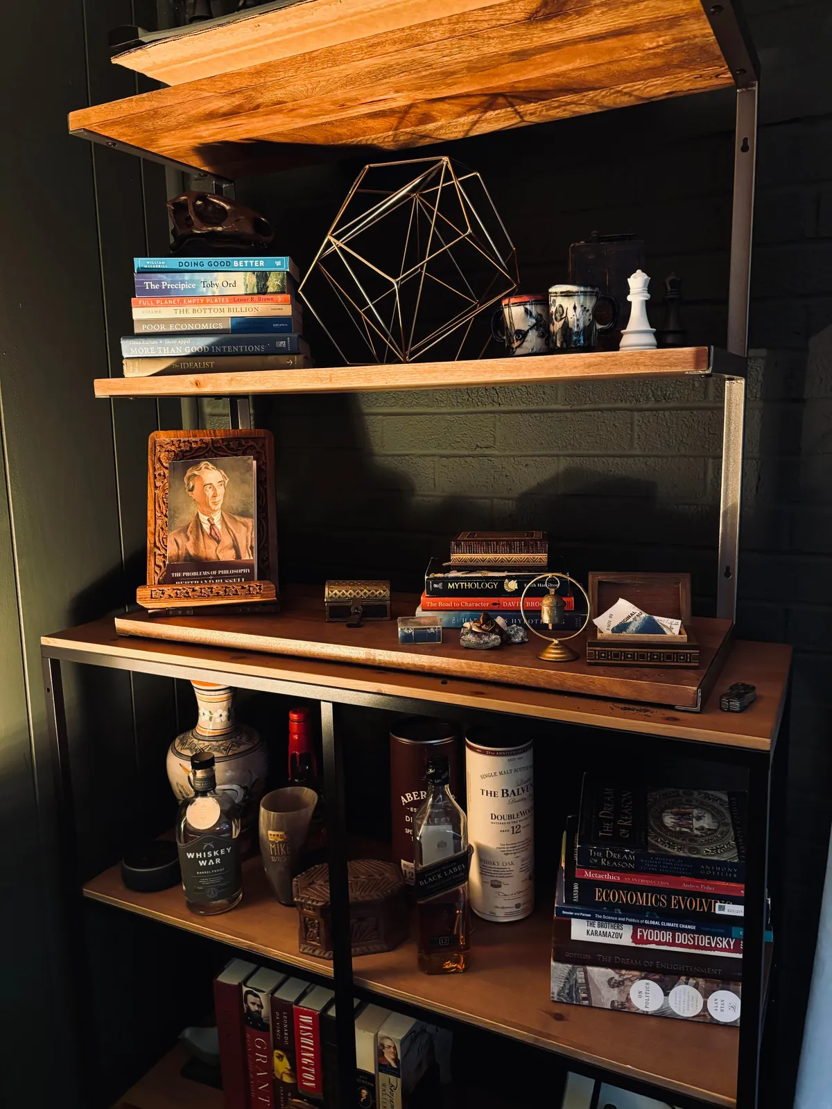 Always been my dream to have a study/library space. Finally finished.