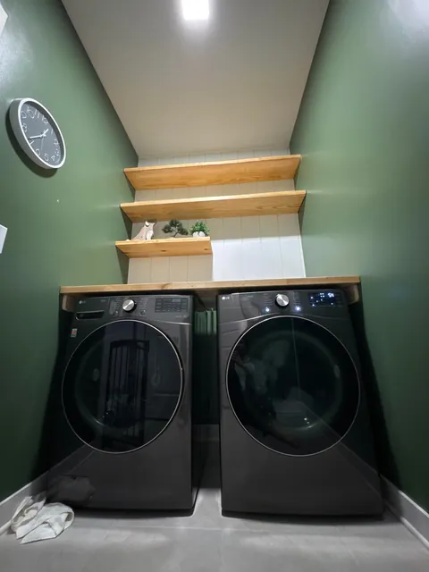 My Christmas present to my wife this year was renovating our laundry room. How did I do?