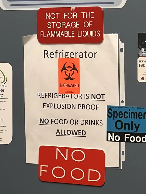 This refrigerator is not explosion proof