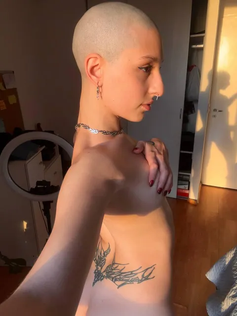 Freshly shaved head, do you like it?
