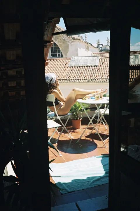 ITAP of my wife in Lisbon [Portrait]