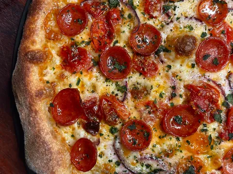 [Homemade] pepperoni pizza