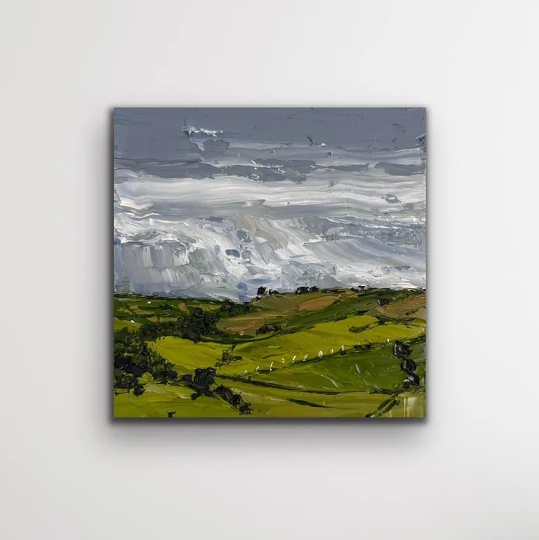 Recently returned from a trip to England and was so inspired by the beautiful scenery. Had to paint from my photos and just wanted to share