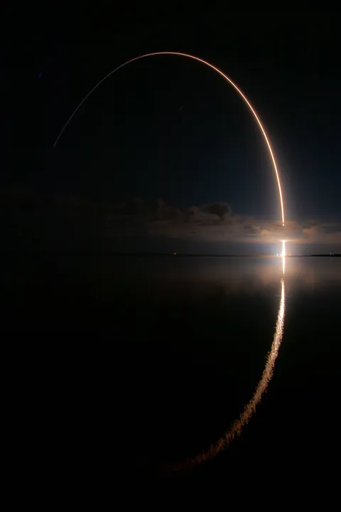 My image from the Lucy launch this morning!