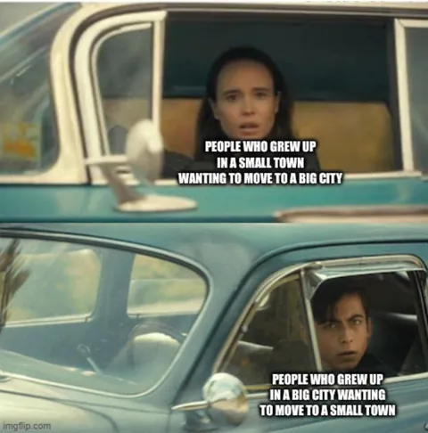 The grass is always greener