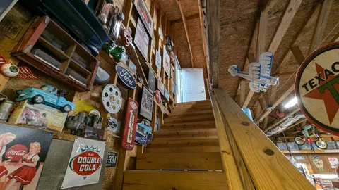 I heard y'all like old man garages...