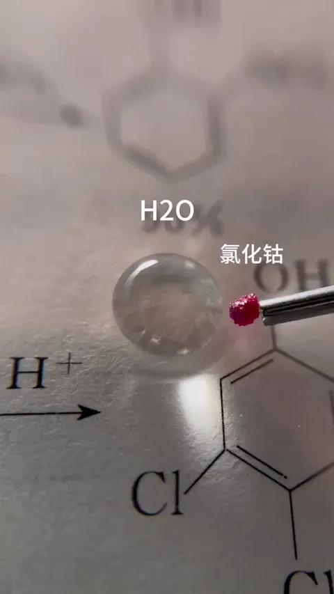 Cobalt chloride + Sodium hydroxide