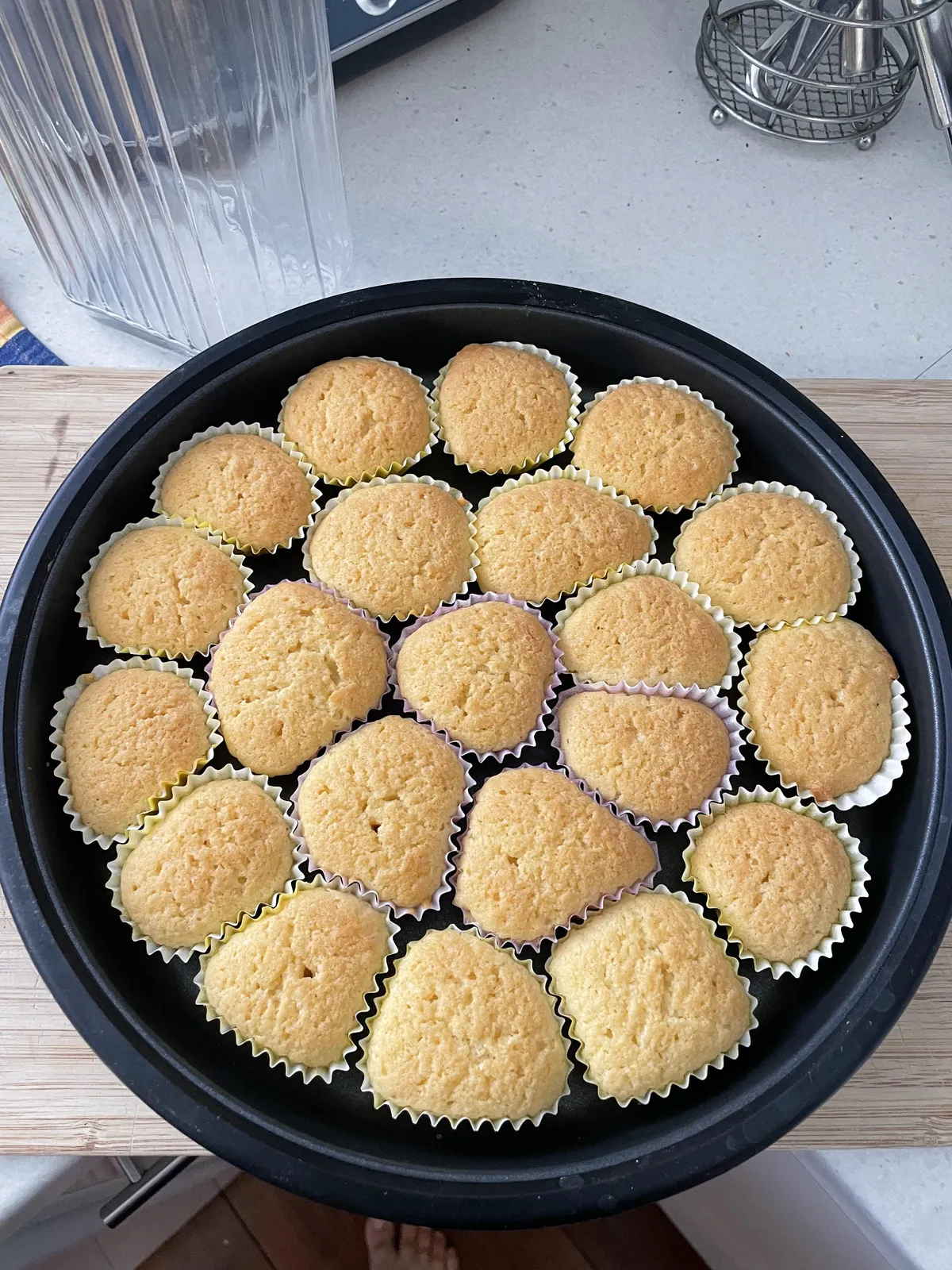 I have severe depression and just lost my job after my “best friend” convinced the managers to fire me - I finally got out of bed after two weeks and did some baking (don’t have muffin tray)