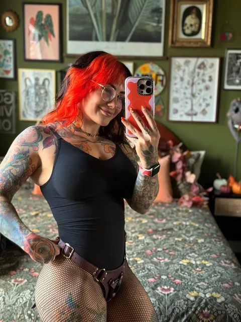 The best part of my outfit is missing