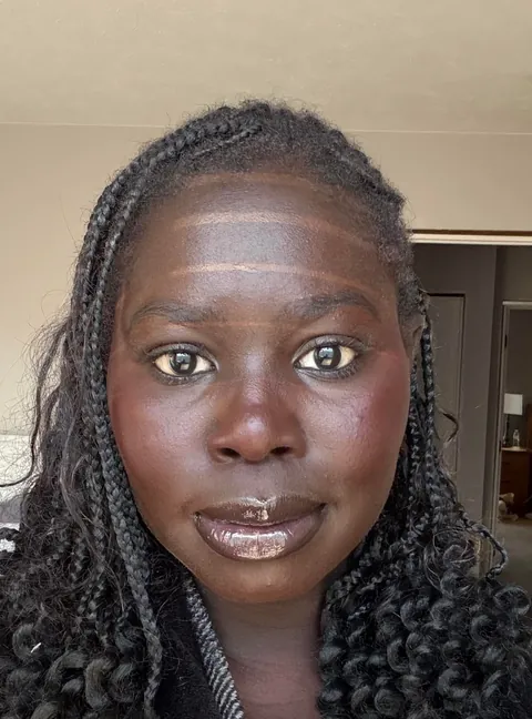 I feel like there is something missing in my makeup. Either my eyebrows or lips don’t match the base. Any suggestions to make them look more polished? Also is the blush too much?