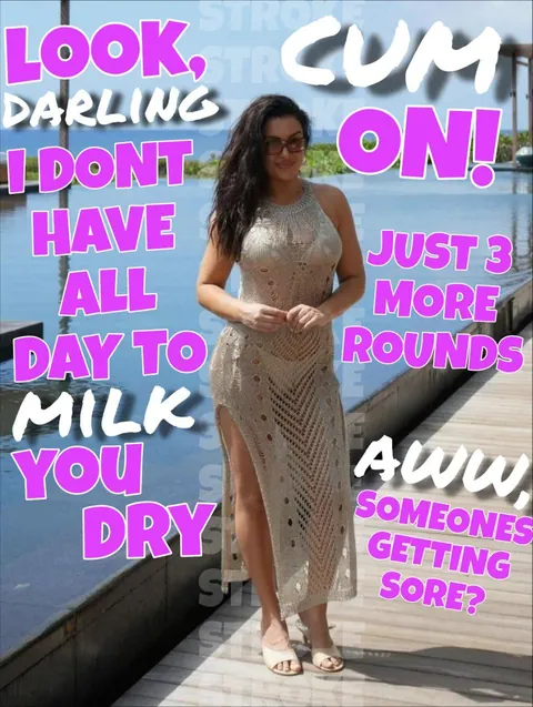 Self-made captions to keep you strong...