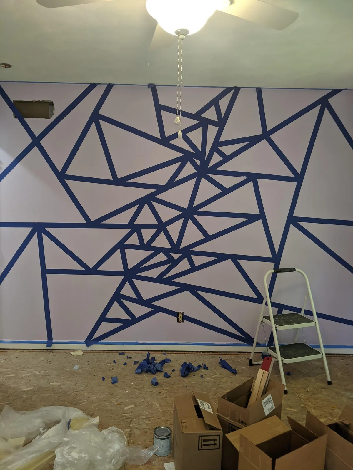 Painted a wall for my daughters ⚡