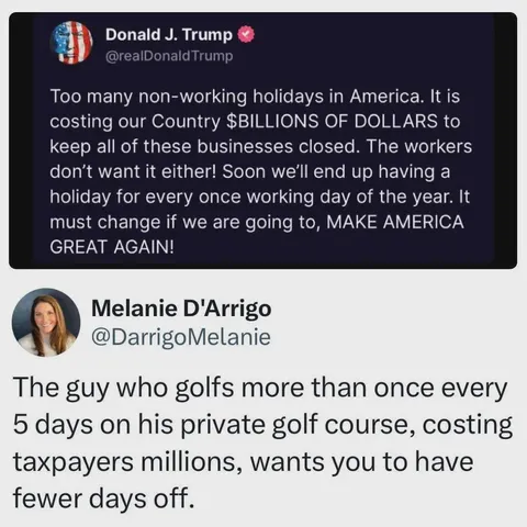 Golfing Hypocrisy Exposed