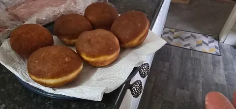 [Homemade] polish doughnuts! Fat Thursday in Poland