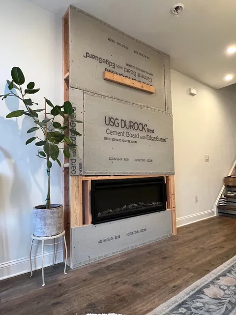 Roast my DIY - Stone Fireplace Wall