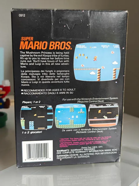 An unused new 80s NES Super Mario Bros!