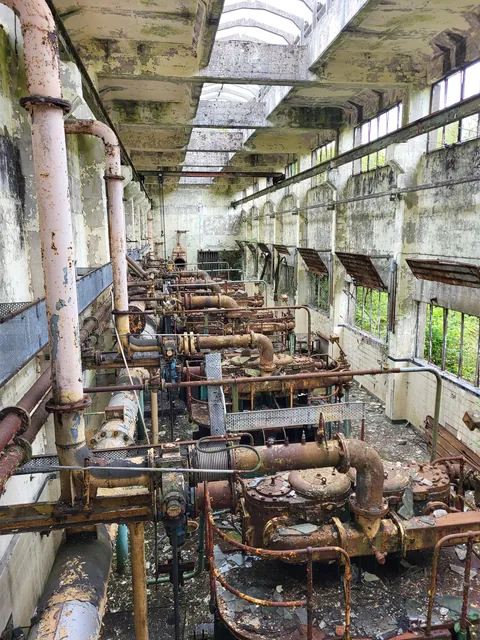 Abandoned pump room.