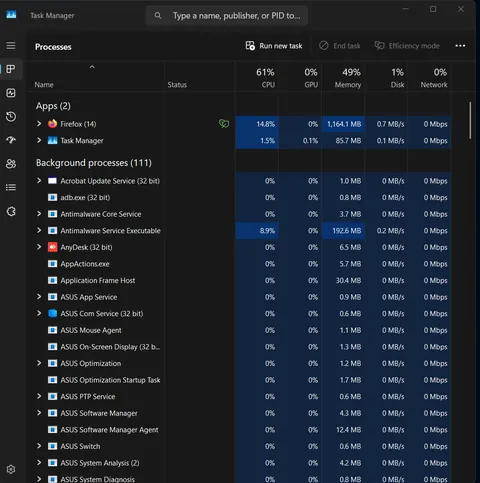 Windows task manager turns 30 years old today