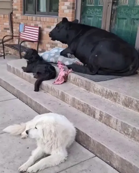 Cow is just one of the family