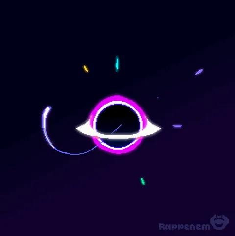 Tried animating a black hole, what do you guys think?