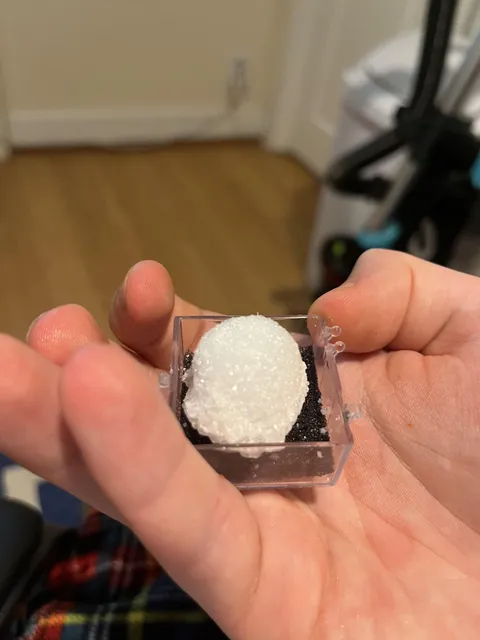 My “Genuine” salt crystal ball was smashed by my little brother. Turns out it wasn’t genuine at all