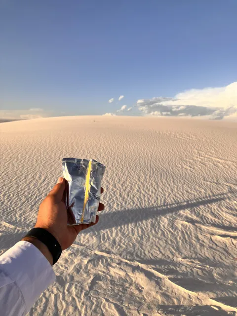 I found a 12 year old pouch of capri sun in the middle of a desert in New Mexico