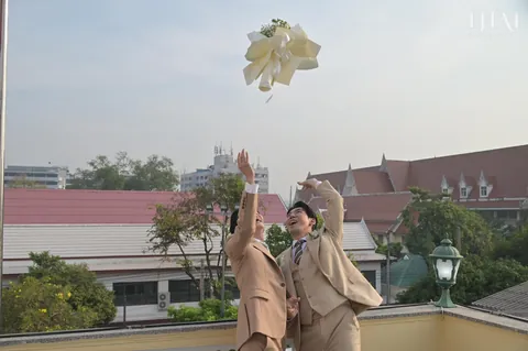 PorschArm have officially tied the knot, registering their union at a civil office following the enactment of the Marriage Equality Law in Thailand.