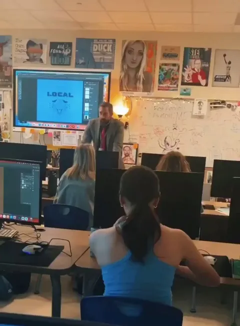 Teachers having fun at (after) work